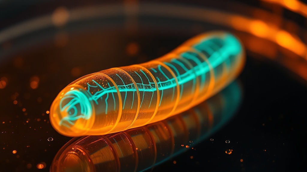 Light Sensing Boosts Heat Tolerance via Serotonin in Eyeless Worms